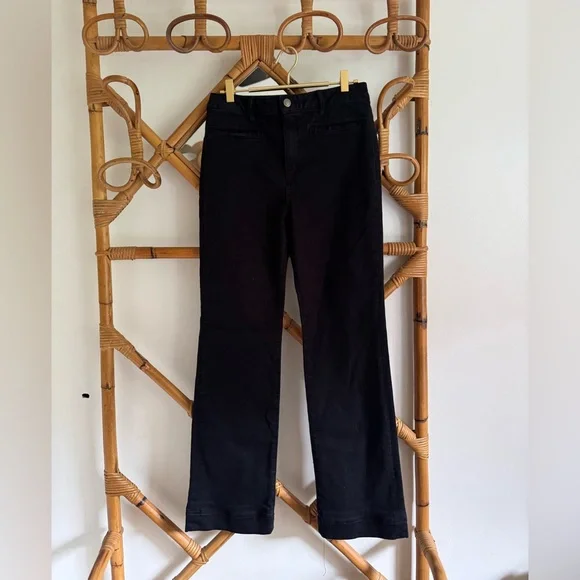 ANN MASHBURN Black Denim Jeans - Picture 3 of 5
